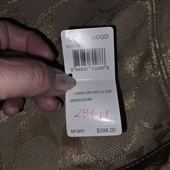 Coach Gold Hobo Bag - Picture 9 of 10